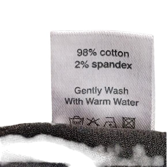 Bevy Straight Leg Pull-On Pant Mid Rise Stretch Waxed Denim Black Womens Size 28 - Picture 5 of 8